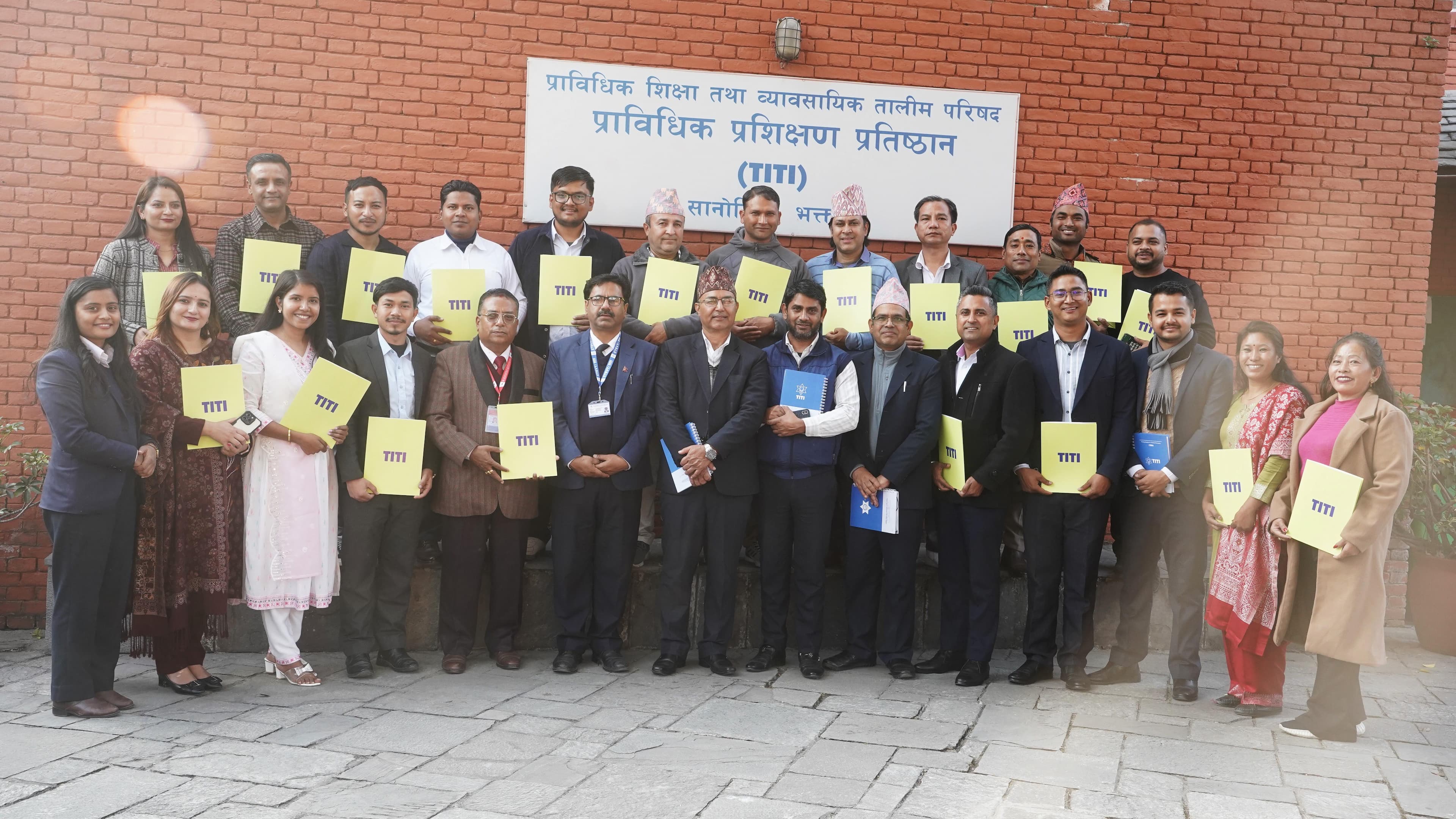 राष्ट्रिय व्यावसायिक प्रशिक्षण प्रतिष्ठानको आयोजनामा १० दिने प्रशिक्षक प्रशिक्षण (TOT) तालिम सम्पन्न