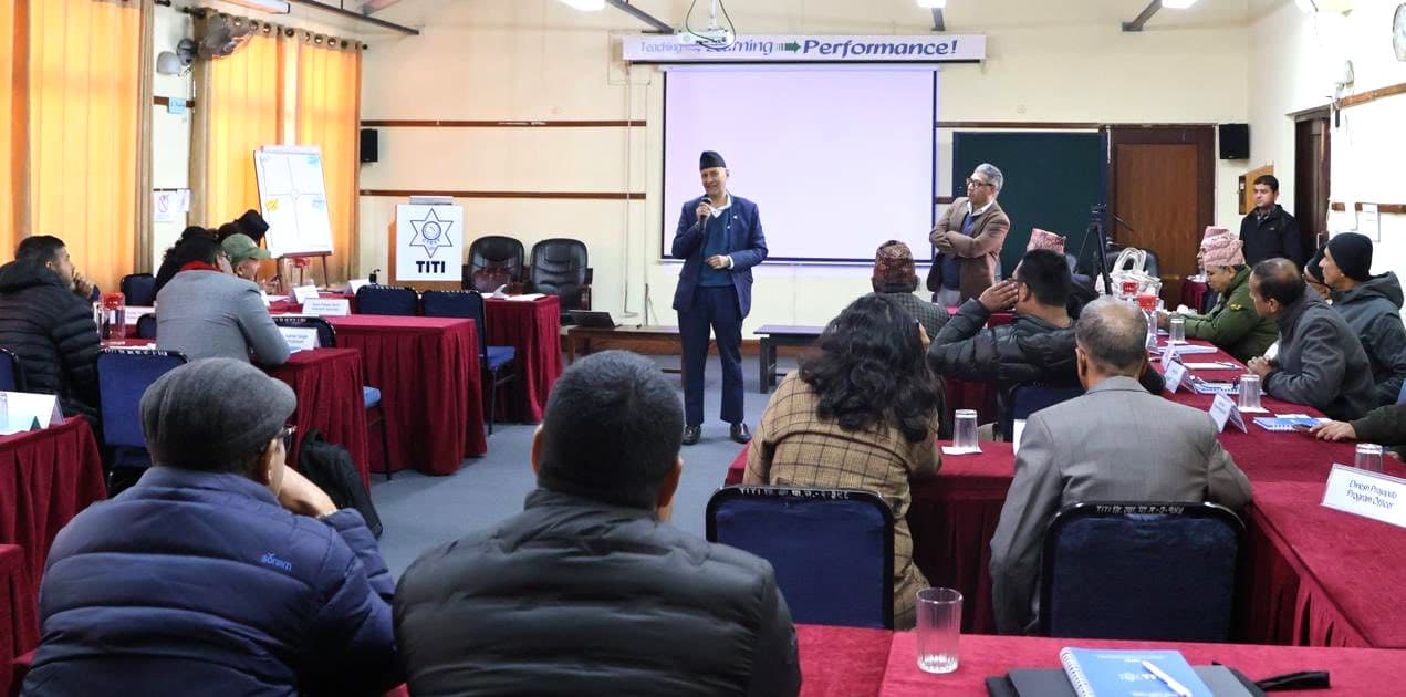 पहिलोपटक TVET संस्था मान्यता (Accreditation) दिने मूल्याङ्कनकर्ता तालिम सुरु